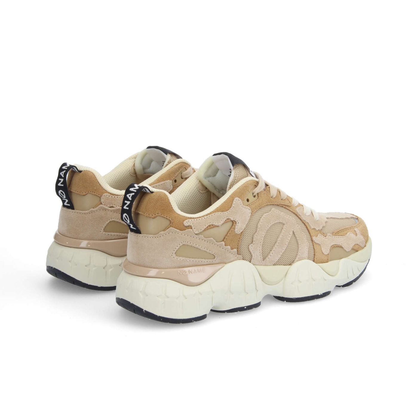 KRAZEE CAMO M - SUEDE/SUED/KNIT - LIGHT BROWN/NUDE